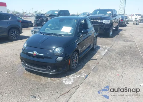 2014 Fiat 500 Abarth z USA, uszkodzony, nr VIN 3C3CFFFH0ET240076